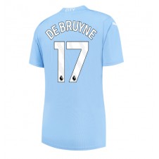 Manchester City Kevin De Bruyne #17 Hemmatröja Dam 2023-24 Korta ärmar